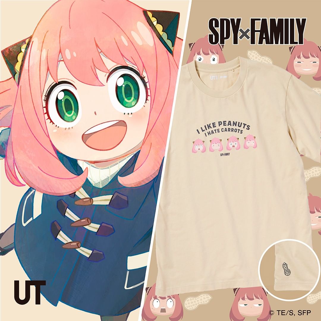 SPY×FAMILY/UNIQLO UT コラボ第2弾が11/11 発売 (スパイファミリー ユニクロ)