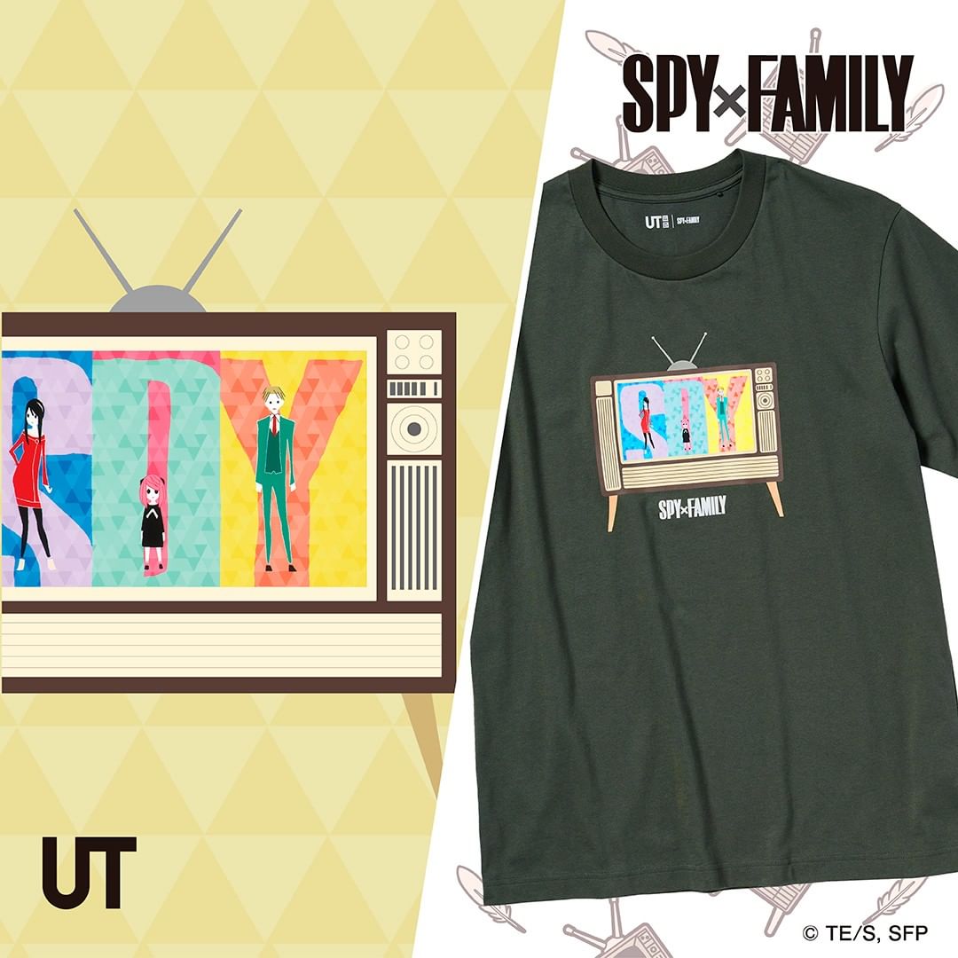 SPY×FAMILY/UNIQLO UT コラボ第2弾が11/11 発売 (スパイファミリー ユニクロ)