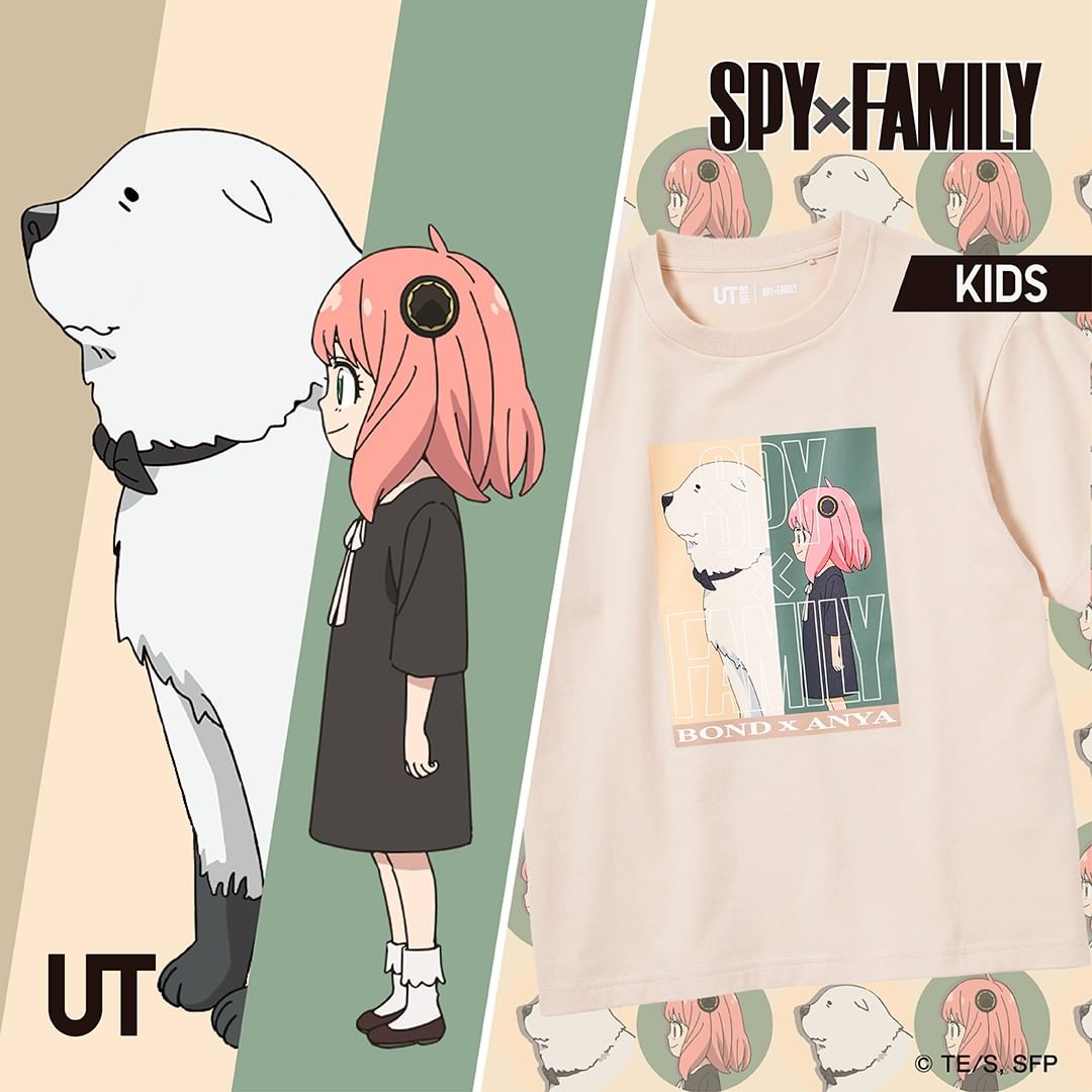 SPY×FAMILY/UNIQLO UT コラボ第2弾が11/11 発売 (スパイファミリー ユニクロ)