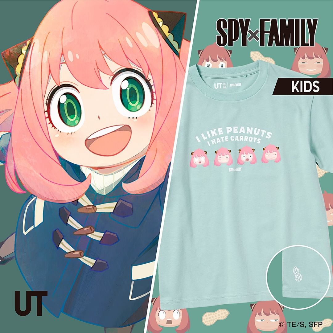 SPY×FAMILY/UNIQLO UT コラボ第2弾が11/11 発売 (スパイファミリー ユニクロ)