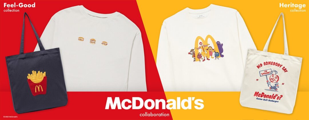 グラニフ × マクドナルド 新作コラボレーションが本日10/18より予約開始 (graniph McDonald’s)