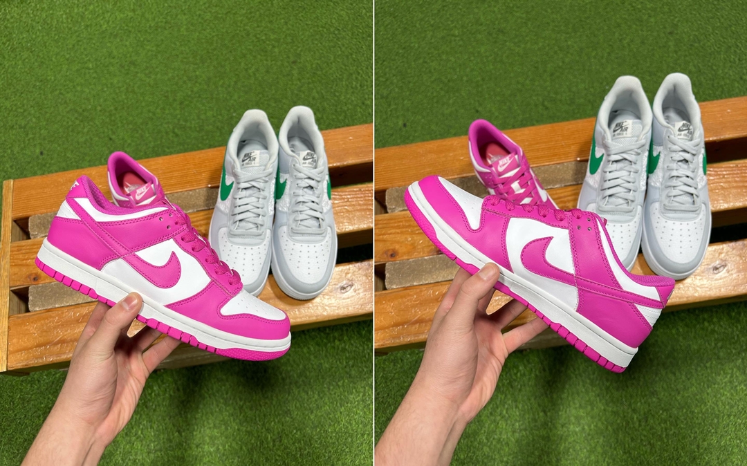 海外 3/16 発売予定！ナイキ GS ダンク ロー “ホワイト/アクティブフーシャ” (NIKE GS DUNK LOW “White/Active Fuchsia”) [FJ0704-100]