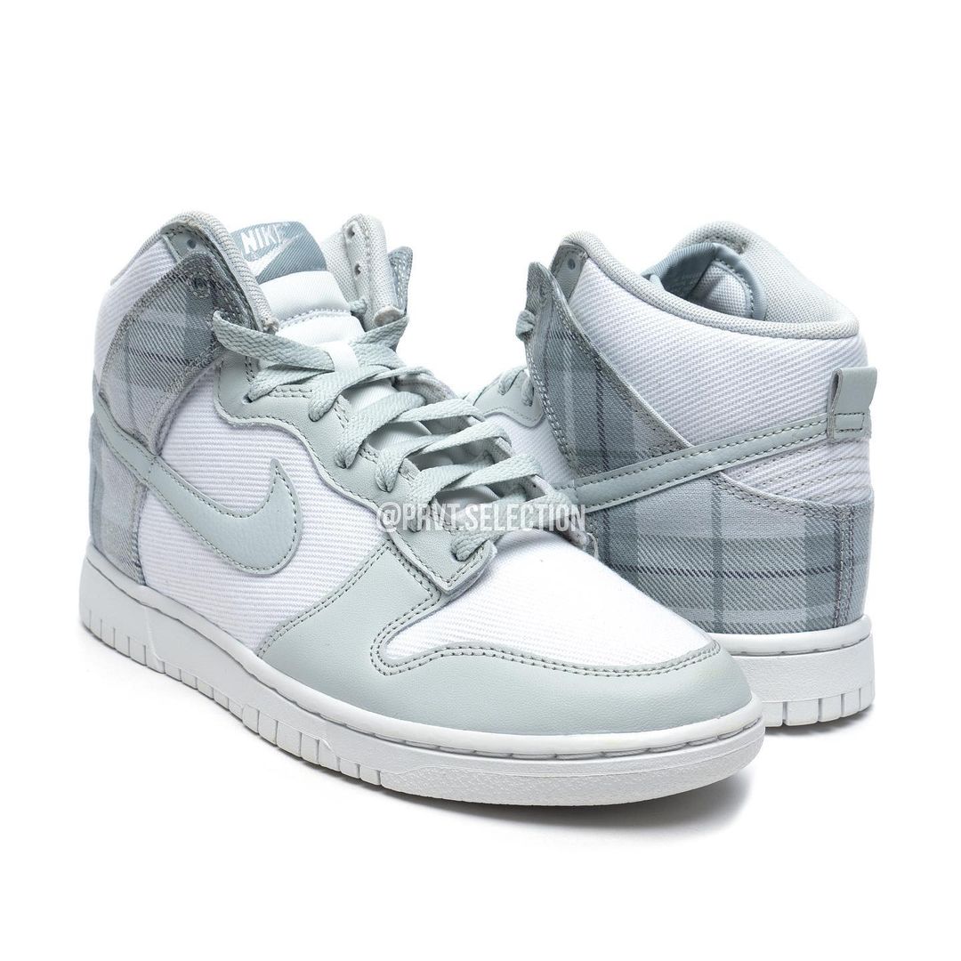 【国内 2/22 発売】ナイキ ダンク ハイ レトロ SE “グリーンタータン” (NIKE DUNK HIGH RETRO SE “Green Tartan”) [DV0826-100]