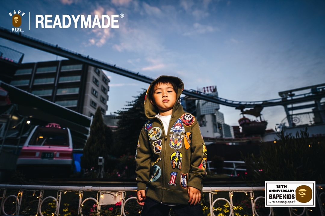 A BATHING APE KIDS × READYMADE 過去のコラボアイテムをキッズへ”リデザイン” 11/5 発売 (ア ベイシング エイプ レディメイド)