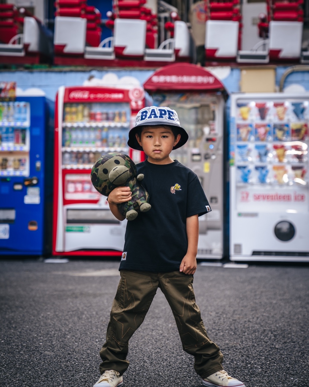 A BATHING APE KIDS × READYMADE 過去のコラボアイテムをキッズへ”リデザイン” 11/5 発売 (ア ベイシング エイプ レディメイド)