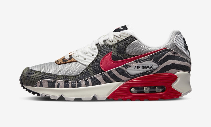 2022年 発売予定！ナイキ エア マックス 90 “アニマル/グレー/レッド” (NIKE AIR MAX 90 “Animal/Grey/Red”) [DZ4839-001]