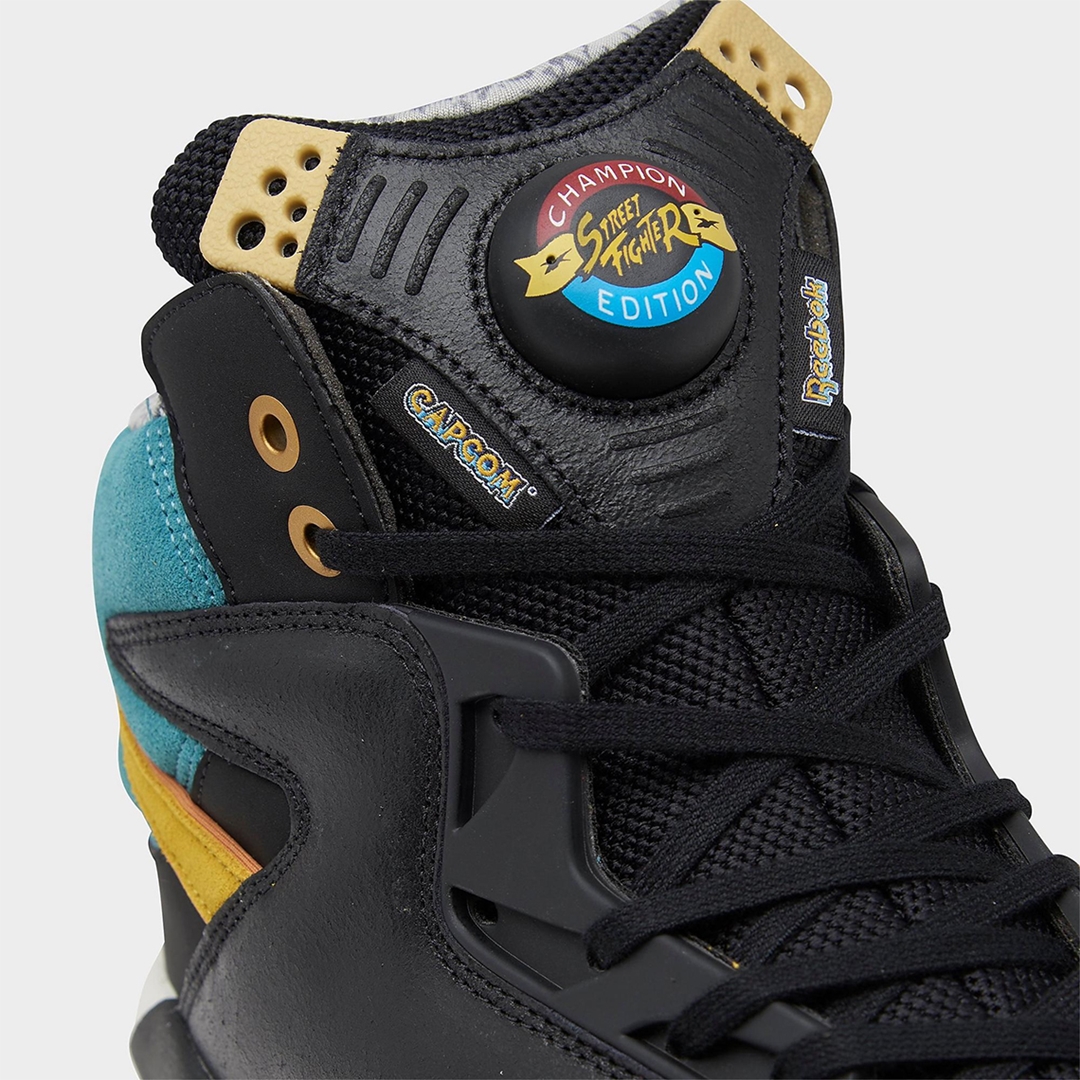 【国内 12/15 発売】STREET FIGHTER × REEBOK SHAQ ATTACK “Core Black” (ストリートファイター リーボック シャックアタック “コアブラック”) [HR0603]