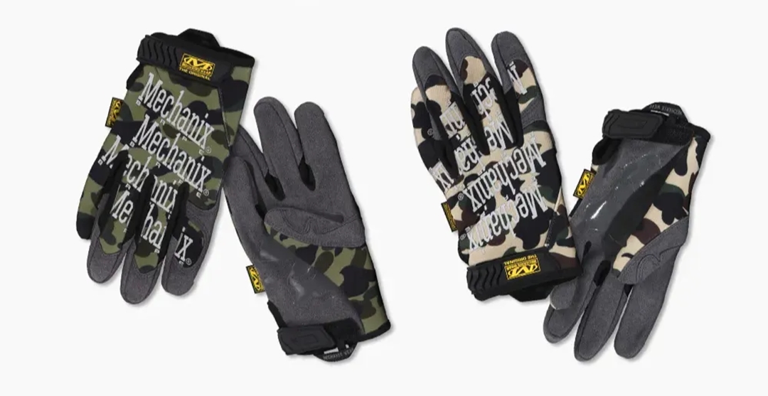 A BATHING APE × MECHANIX WEAR コラボが10/21、10/22 発売！ (ア ベイシング エイプ メカニクスウェア)