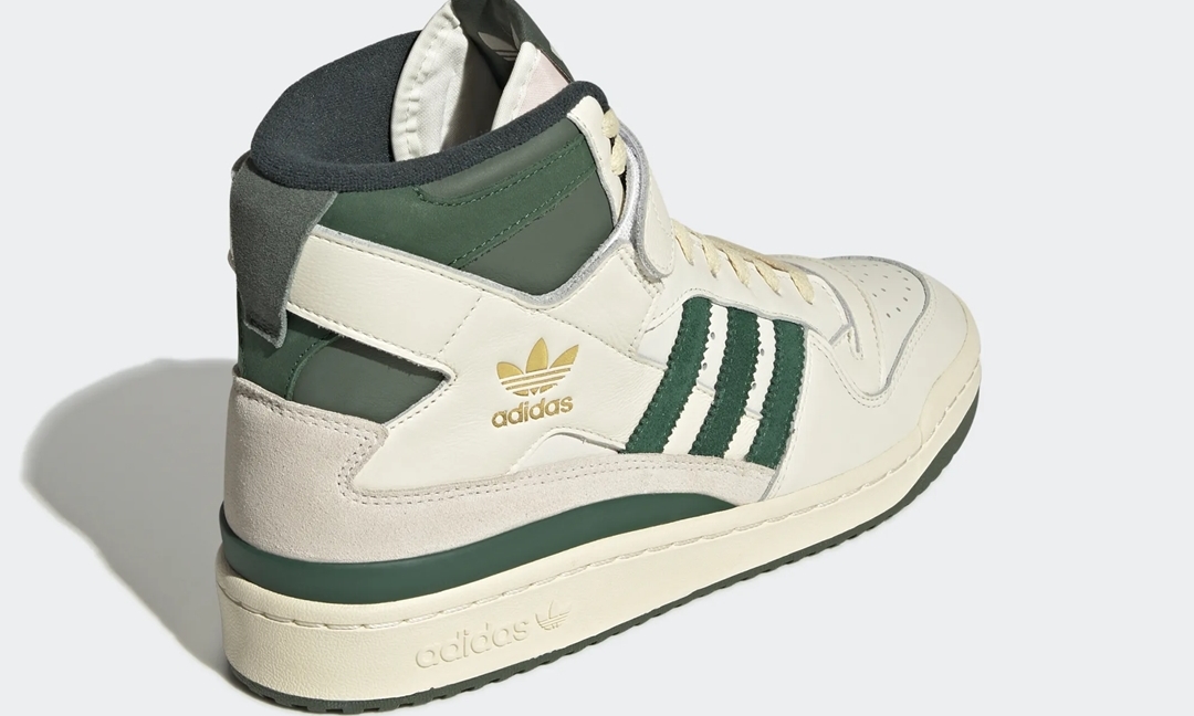 【発売中】adidas Originals FORUM 84 HI “Off White/Team Dark Green” (アディダス オリジナルス フォーラム 84 ハイ “オフホワイト/チームダークグリーン”) [GW2203]