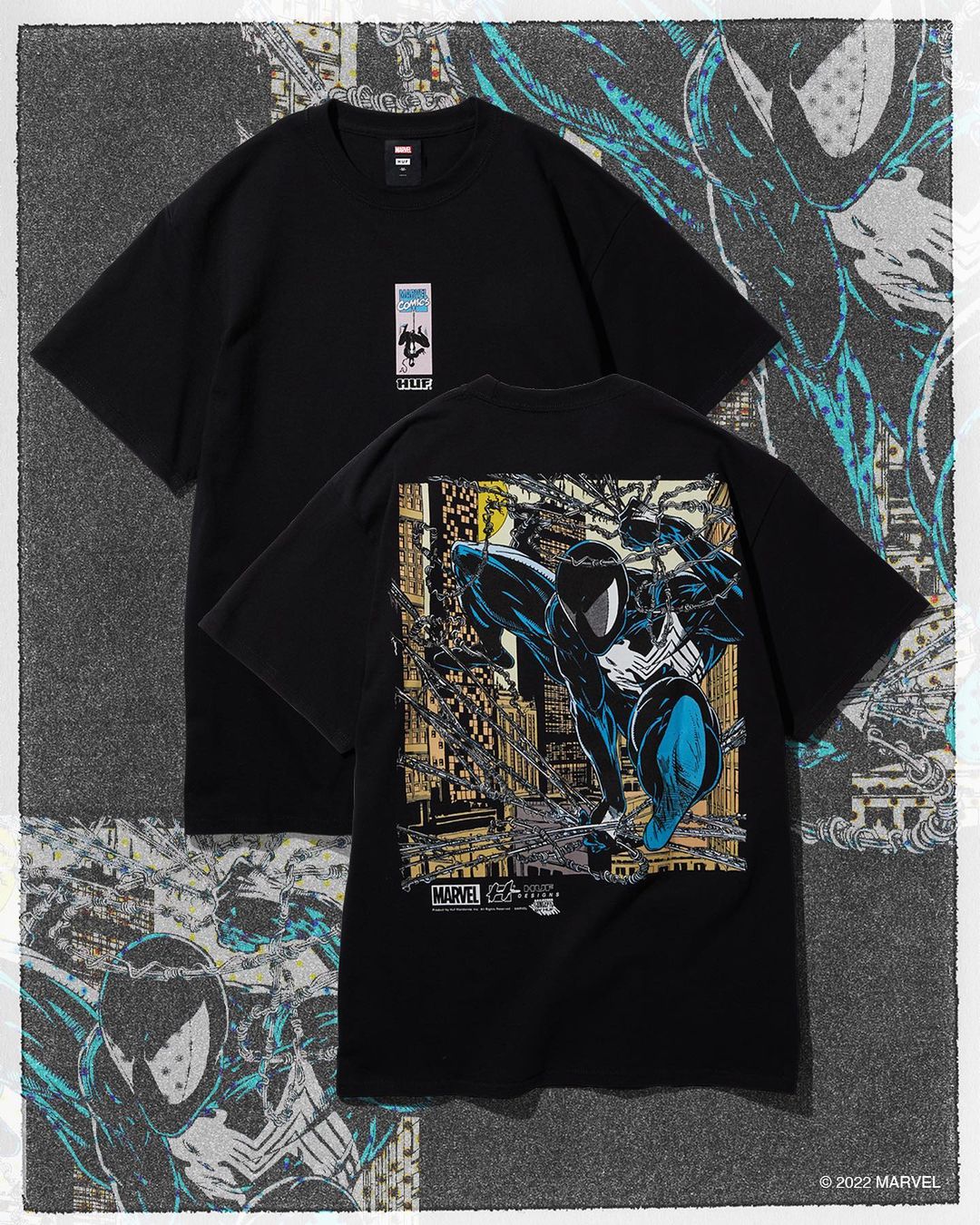 HUF × MARVEL 「SPIDERMAN COLLECTION」が国内 11/26 発売 (ハフ マーベル スパイダーマン コレクション)