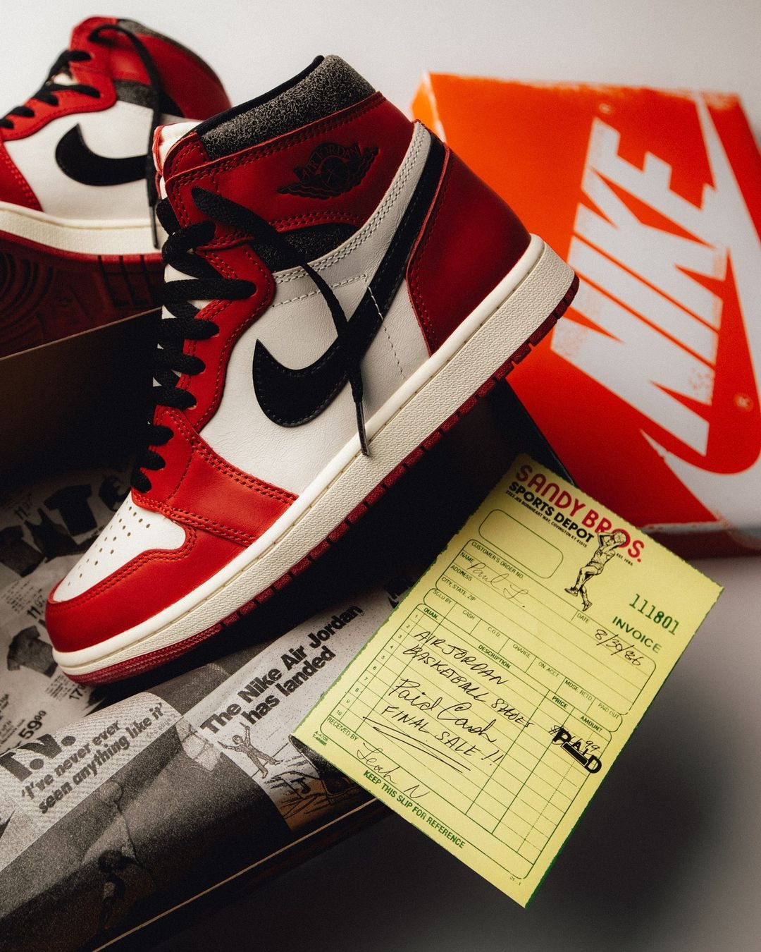 Nike AIR JORDAN 1 LOST AND FOUND 28cm