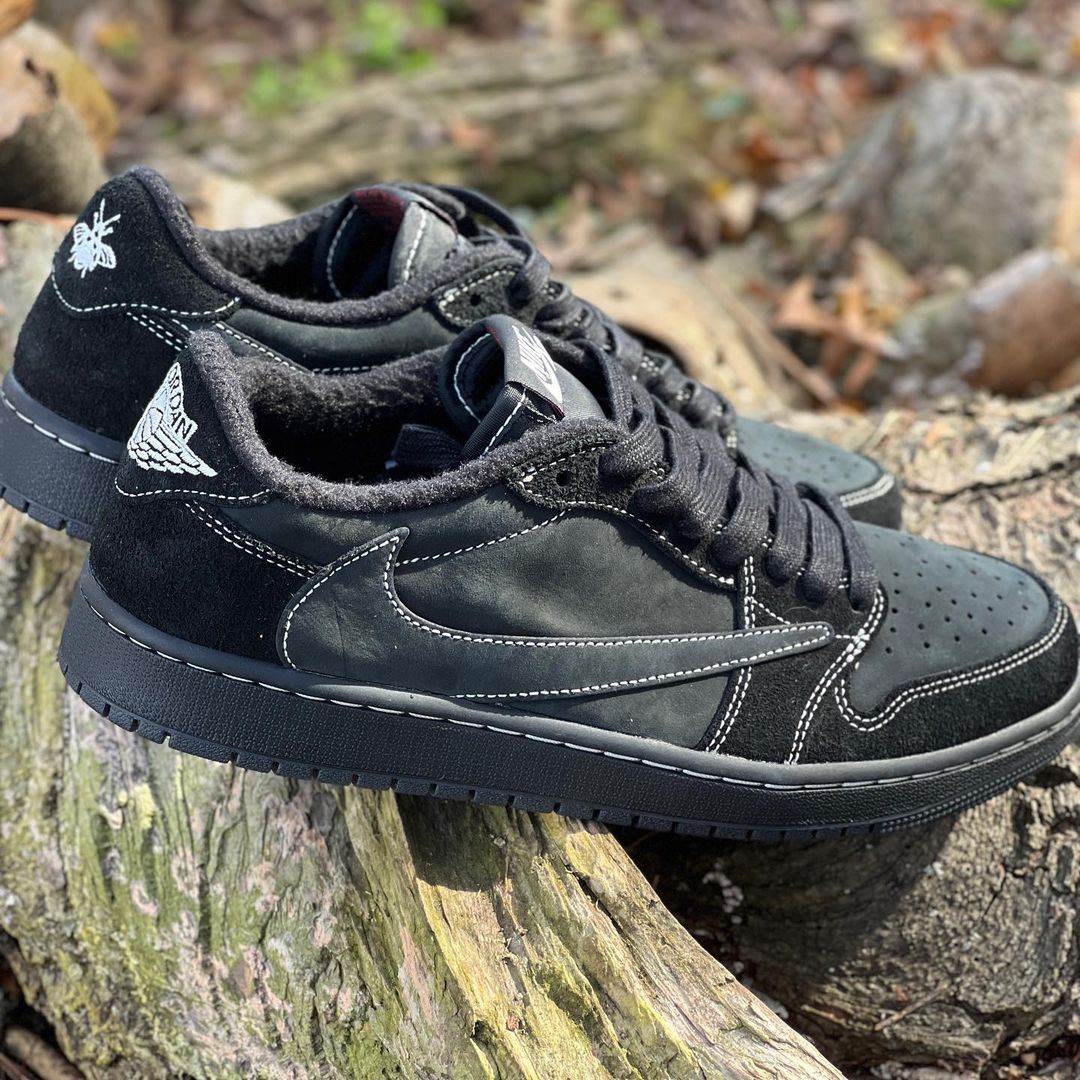 【国内 12/15 発売】トラビス・スコット × ナイキ エア ジョーダン 1 ロー OG “ブラック/ファントム” (TRAVIS SCOTT NIKE AIR JORDAN 1 LOW OG “Black/Phantom”) [DM7866-001]