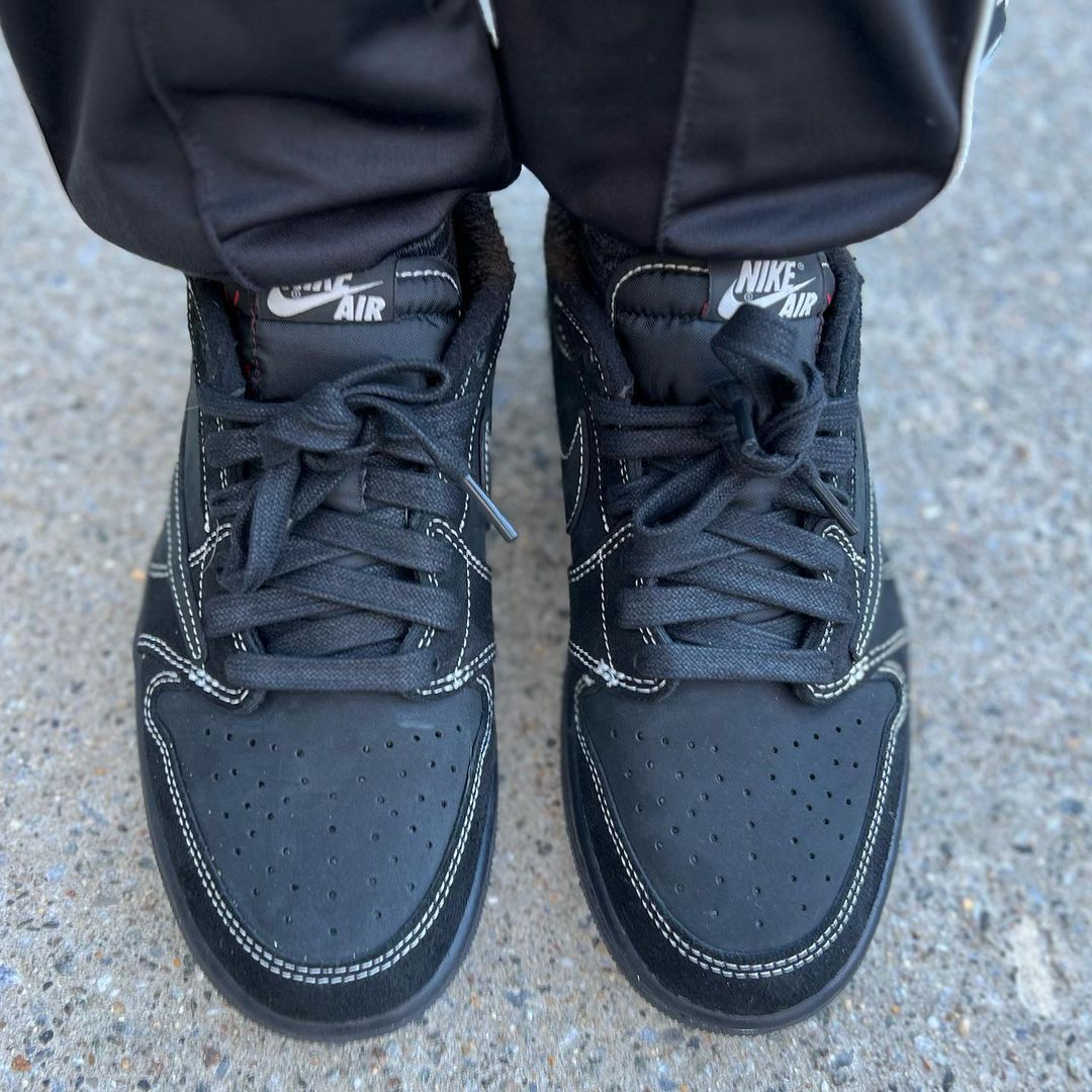 【国内 12/15 発売】トラビス・スコット × ナイキ エア ジョーダン 1 ロー OG “ブラック/ファントム” (TRAVIS SCOTT NIKE AIR JORDAN 1 LOW OG “Black/Phantom”) [DM7866-001]