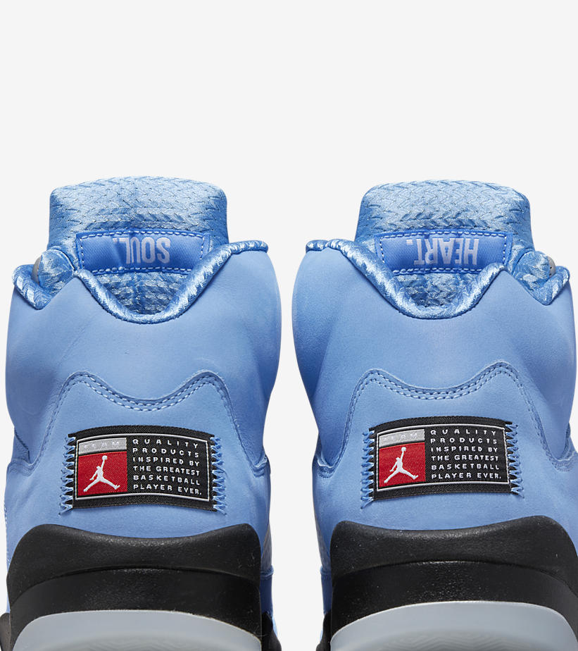 【国内 3/4 発売】ナイキ エア ジョーダン 5 レトロ “UNC/ユニバーシティブルー” (NIKE AIR JORDAN 5 RETRO “UNC/University Blue”) [DV1310-401]