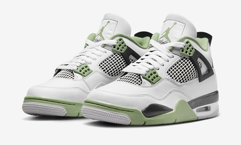 【国内 2/24 発売】ナイキ ウィメンズ エア ジョーダン 4 レトロ “シーフォーム” (NIKE WMNS AIR JORDAN 4 RETRO “Seafoam”) [AQ9129-103]