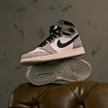 【国内 3/1 発売】ナイキ エア ジョーダン 1 ハイ OG “エレファント/ホワイト/ブラック” (NIKE AIR JORDAN 1 HIGH OG “Elephant/White/Black”) [DZ5485-052]