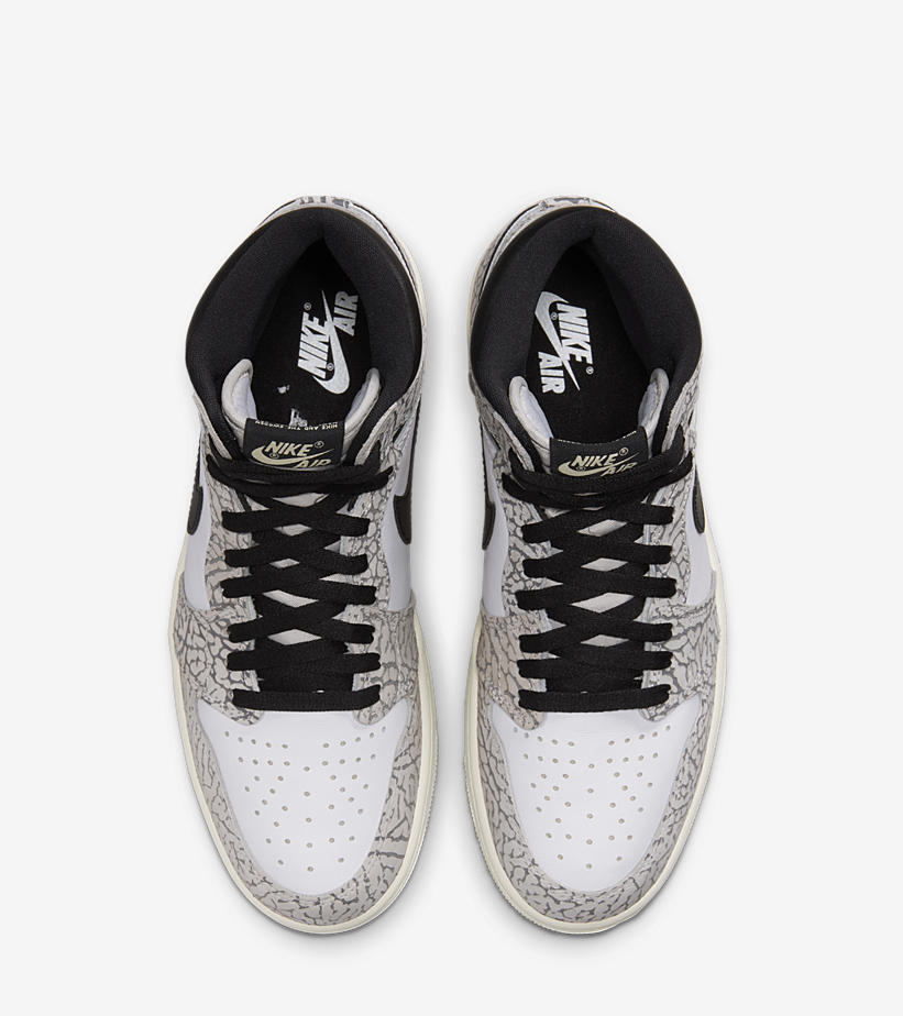 【国内 3/1 発売】ナイキ エア ジョーダン 1 ハイ OG “エレファント/ホワイト/ブラック” (NIKE AIR JORDAN 1 HIGH OG “Elephant/White/Black”) [DZ5485-052]