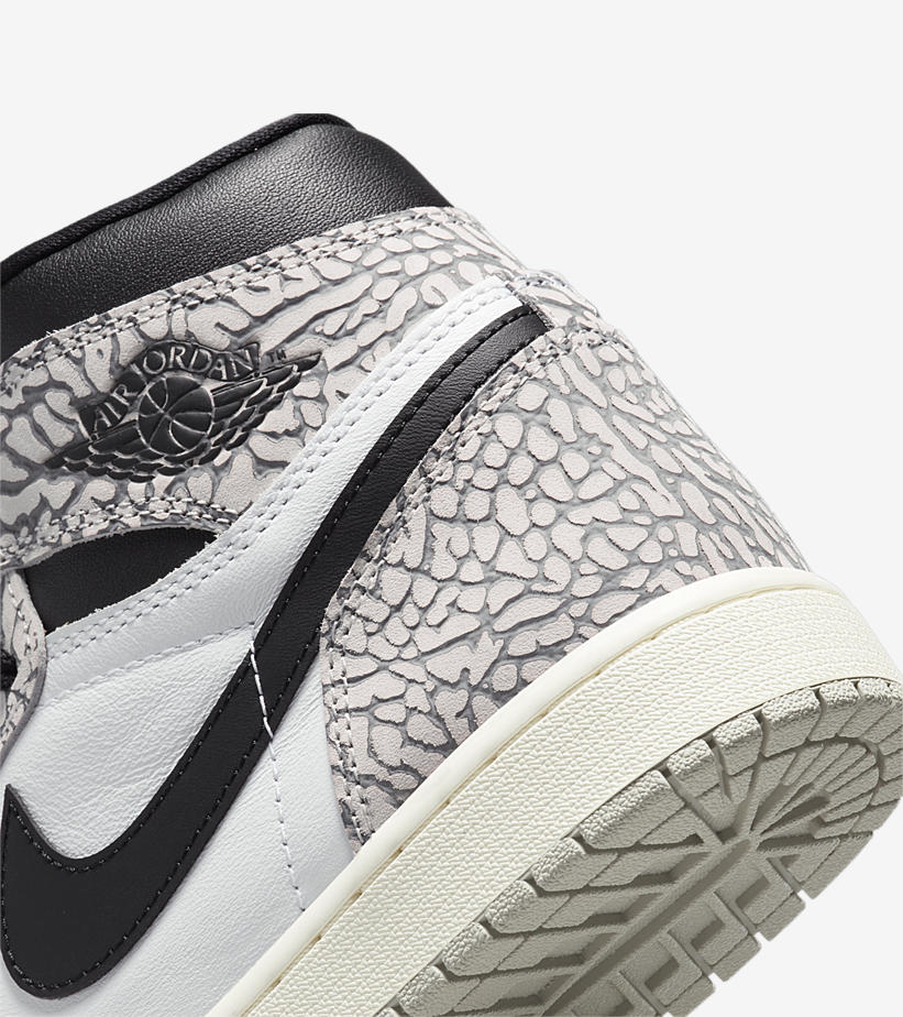 【国内 3/1 発売】ナイキ エア ジョーダン 1 ハイ OG “エレファント/ホワイト/ブラック” (NIKE AIR JORDAN 1 HIGH OG “Elephant/White/Black”) [DZ5485-052]