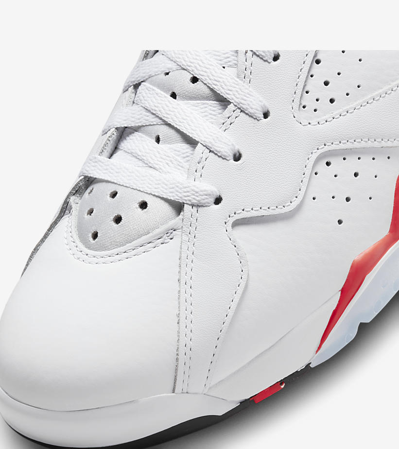 【国内 6/30 発売予定】ナイキ エア ジョーダン 7 レトロ “ホワイト/インフラレッド” (NIKE AIR JORDAN 7 RETRO “White Infrared”) [CU9307-160/DQ6040-160]