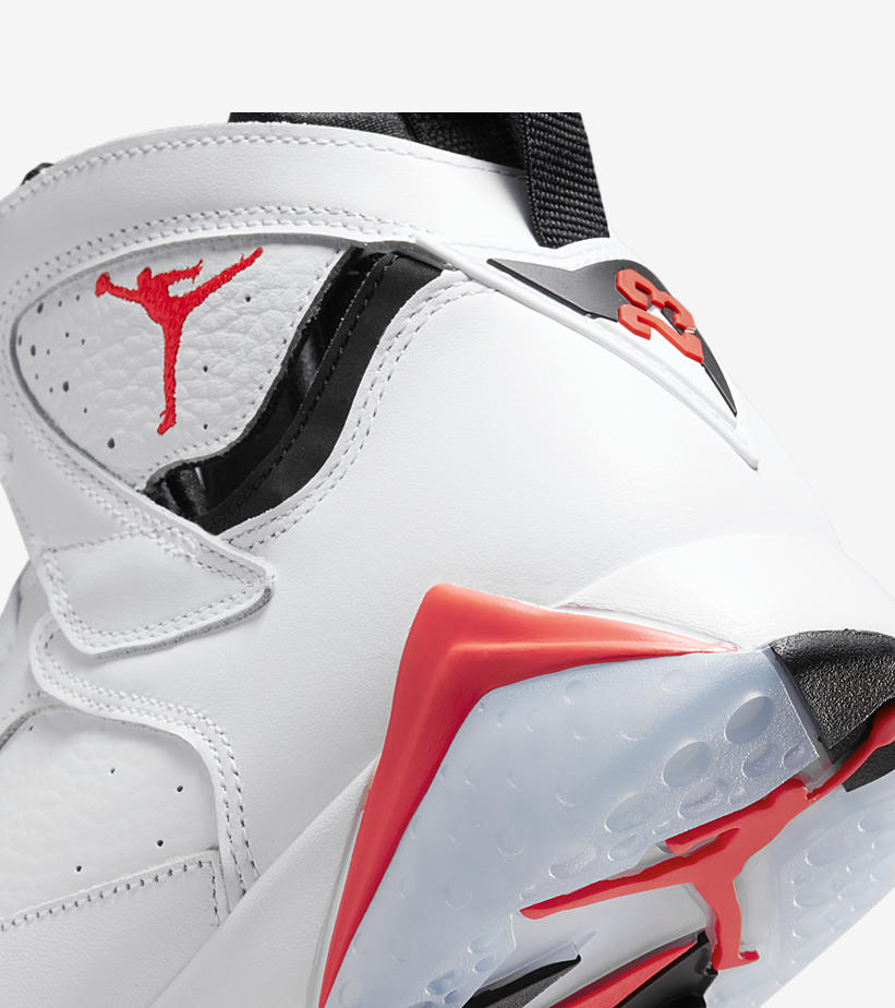 【国内 6/30 発売予定】ナイキ エア ジョーダン 7 レトロ “ホワイト/インフラレッド” (NIKE AIR JORDAN 7 RETRO “White Infrared”) [CU9307-160/DQ6040-160]