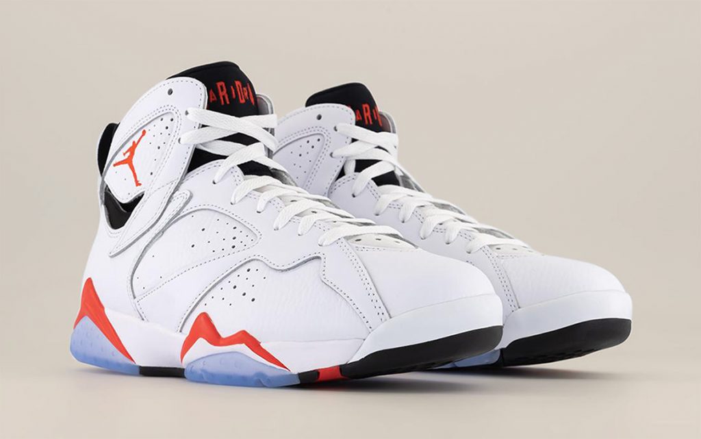 【国内 6/30 発売予定】ナイキ エア ジョーダン 7 レトロ “ホワイト/インフラレッド” (NIKE AIR JORDAN 7 RETRO “White Infrared”) [CU9307-160/DQ6040-160]