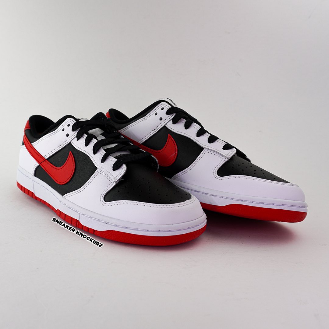 2023年 10月 発売予定！ナイキ ダンク ロー “ホワイト/ブラック/レッド” (NIKE DUNK LOW “White/Black/Red”) [FD9762-061]