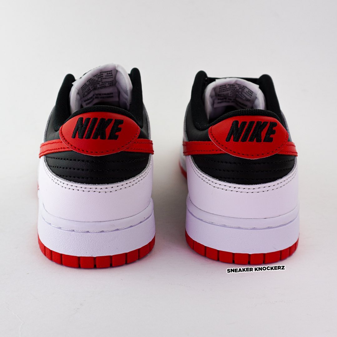 2023年 10月 発売予定！ナイキ ダンク ロー “ホワイト/ブラック/レッド” (NIKE DUNK LOW “White/Black/Red”) [FD9762-061]