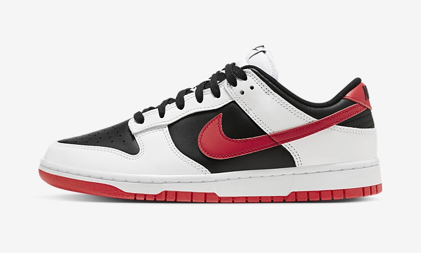 2023年 10月 発売予定！ナイキ ダンク ロー “ホワイト/ブラック/レッド” (NIKE DUNK LOW “White/Black/Red”) [FD9762-061]