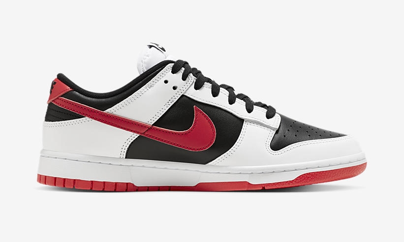 2023年 10月 発売予定！ナイキ ダンク ロー “ホワイト/ブラック/レッド” (NIKE DUNK LOW “White/Black/Red”) [FD9762-061]