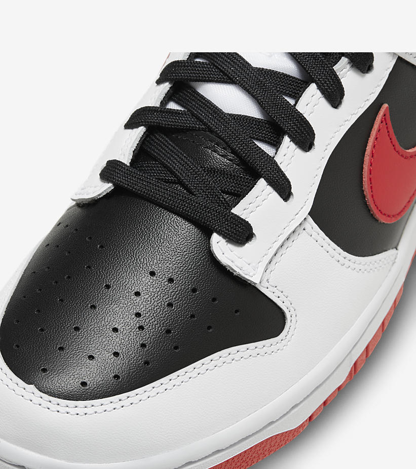 2023年 10月 発売予定！ナイキ ダンク ロー “ホワイト/ブラック/レッド” (NIKE DUNK LOW “White/Black/Red”) [FD9762-061]