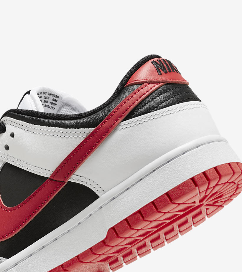 2023年 10月 発売予定！ナイキ ダンク ロー “ホワイト/ブラック/レッド” (NIKE DUNK LOW “White/Black/Red”) [FD9762-061]