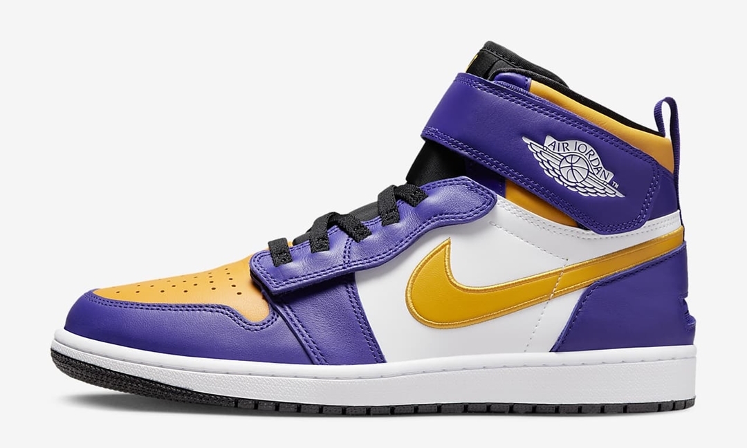 海外発売！ナイキ エア ジョーダン 1 ハイ フライイーズ “レイカーズ” (NIKE AIR JORDAN 1 HIGH FLYEASE “Lakers”) [CQ3835-517]