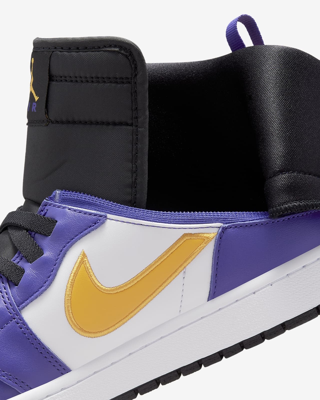 海外発売！ナイキ エア ジョーダン 1 ハイ フライイーズ “レイカーズ” (NIKE AIR JORDAN 1 HIGH FLYEASE “Lakers”) [CQ3835-517]