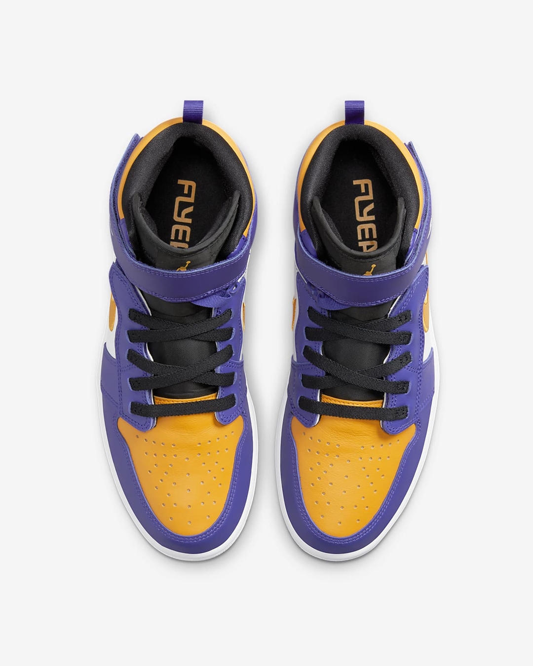 海外発売！ナイキ エア ジョーダン 1 ハイ フライイーズ “レイカーズ” (NIKE AIR JORDAN 1 HIGH FLYEASE “Lakers”) [CQ3835-517]