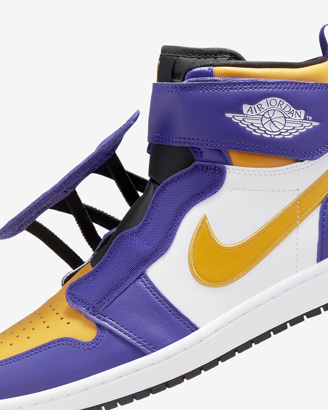 海外発売！ナイキ エア ジョーダン 1 ハイ フライイーズ “レイカーズ” (NIKE AIR JORDAN 1 HIGH FLYEASE “Lakers”) [CQ3835-517]