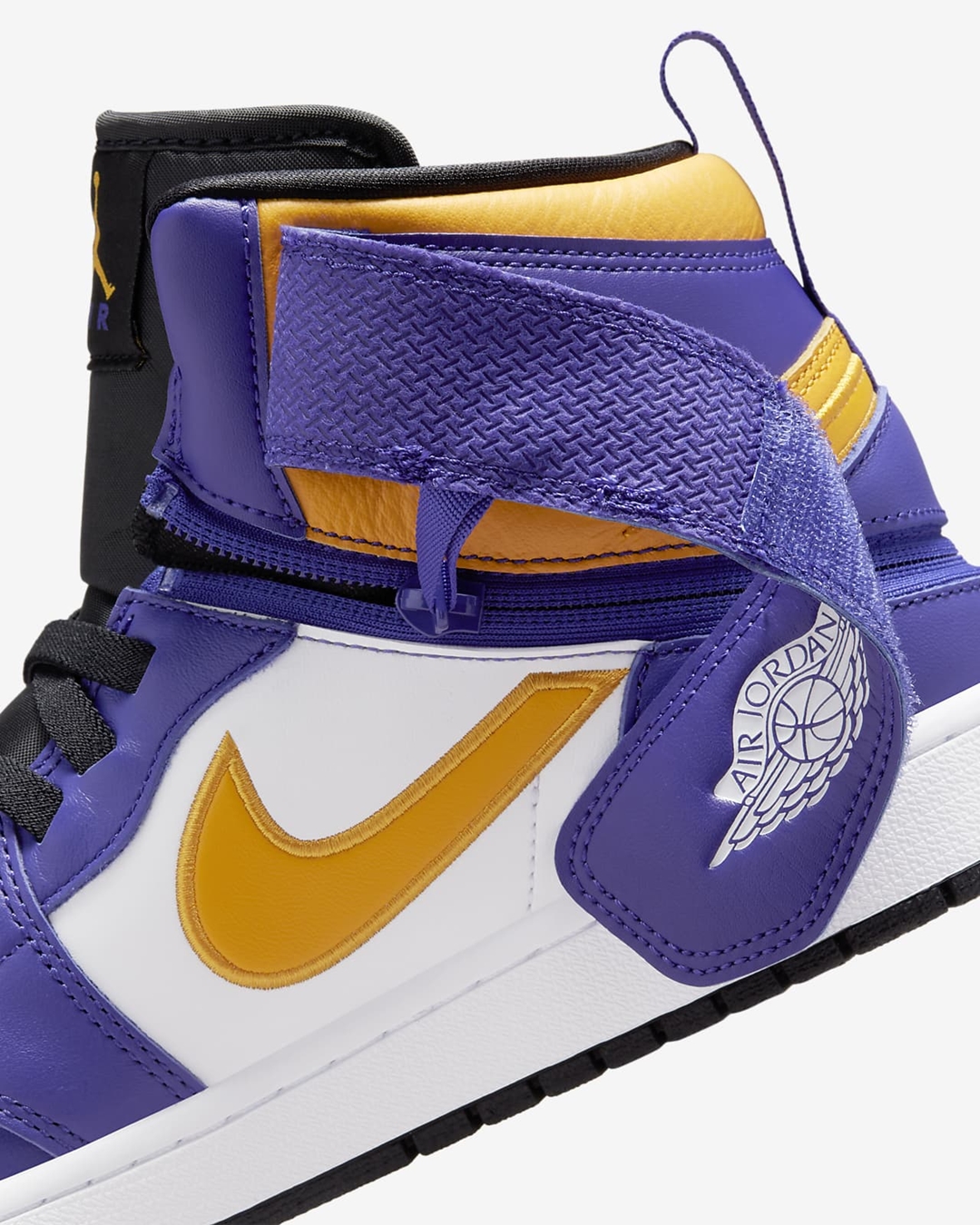 海外発売！ナイキ エア ジョーダン 1 ハイ フライイーズ “レイカーズ” (NIKE AIR JORDAN 1 HIGH FLYEASE “Lakers”) [CQ3835-517]