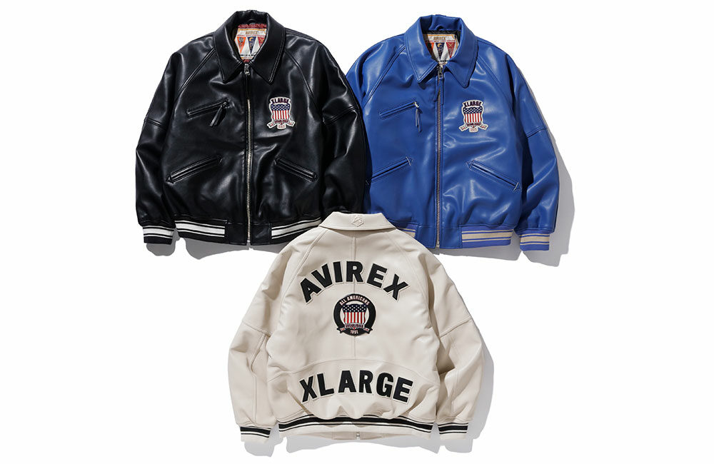 XLARGE × AVIREX コラボレーションが11/12 発売 ​(エクストララージ アヴィレックス)