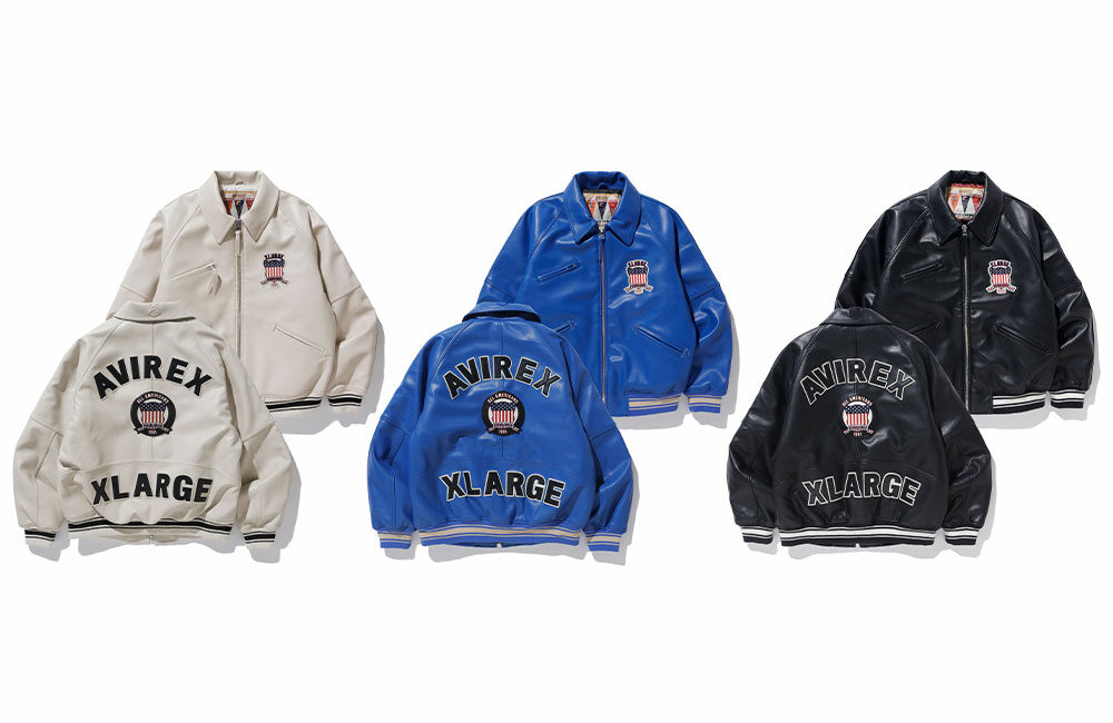 XLARGE × AVIREX コラボレーションが11/12 発売 ​(エクストララージ アヴィレックス)