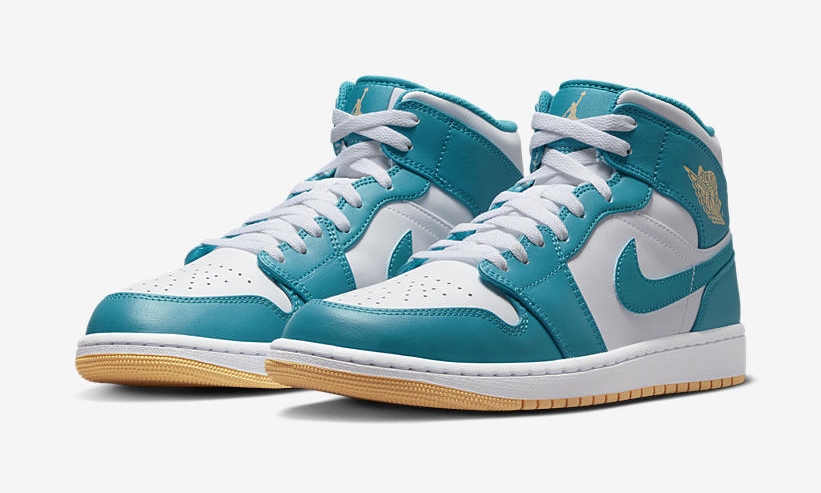 2022年 発売予定！ナイキ エア ジョーダン 1 ミッド ”ホワイト/ティールブルー” (NIKE AIR JORDAN 1 MID “White/Teal Blue”) [DQ8426-400]