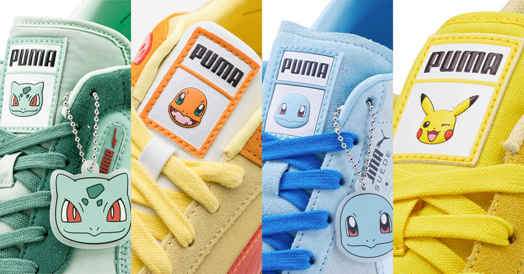 【国内 11/12 発売】ポケモン × プーマ コラボコレクション (POKEMON x PUMA COLLECTION) [387324-01/387326-01/387686-01/387688-01/389541-01]