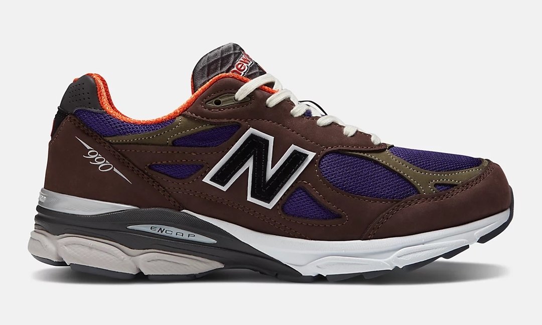 発売予定！New Balance M990v3 BR3 “Brown/Purple” Made in USA (ニューバランス メイドインUSA)