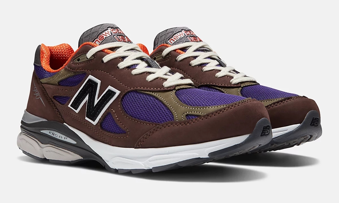 発売予定！New Balance M990v3 BR3 “Brown/Purple” Made in USA (ニューバランス メイドインUSA)