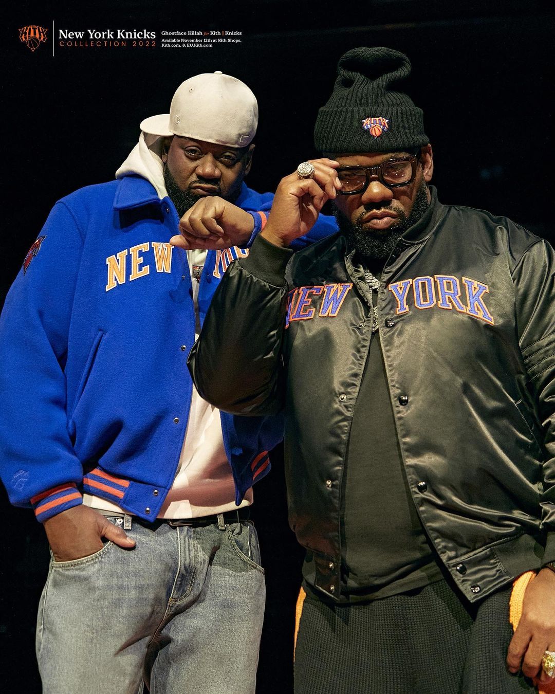 11/12 発売！Raekwon & Ghostface Killah for Kith & the New York Knicks 2022 コレクション (レイクウォン ゴーストフェイス キス フォー ニューヨークニックス)