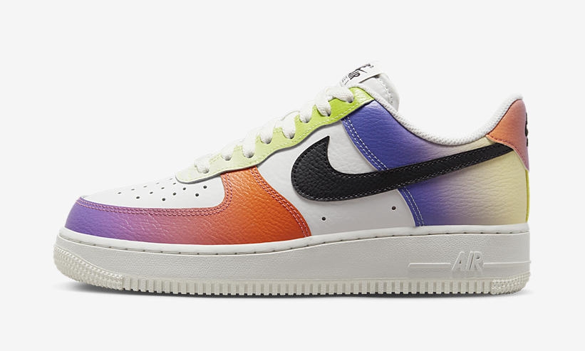 【国内 2/13 発売】ナイキ エア フォース 1 ロー “マルチカラーグラデーション” (NIKE AIR FORCE 1 LOW “Multi-Color Gradients”) [FD0801-100]