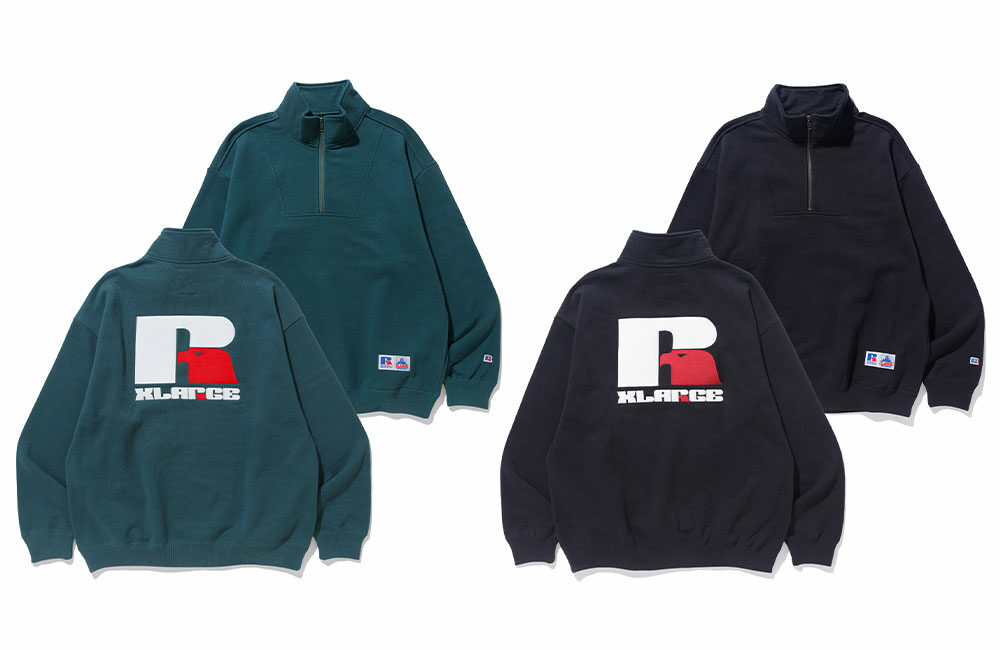 XLARGE × RUSSELL ATHLETIC コラボレーションが11/19 発売 ​(エクストララージ ラッセル・アスレチック)