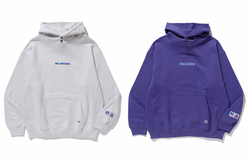 XLARGE × RUSSELL ATHLETIC コラボレーションが11/19 発売 ​(エクストララージ ラッセル・アスレチック)