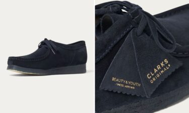 12月上旬発売！BEAUTY&YOUTH × Clarks 別注 WALLABEE “NAVY” (ビューティアンドユース クラークス ワラビー “ネイビー”)