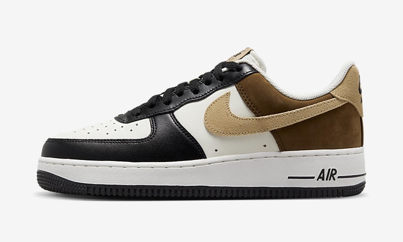 海外発売！ナイキ エア フォース 1 ロー “ホワイト/ブラック/タン/ブラウン” (NIKE AIR FORCE 1 LOW “White/Black/Tan/Brown”) [FB3355-200]