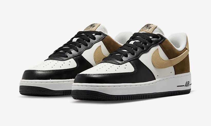 海外発売！ナイキ エア フォース 1 ロー “ホワイト/ブラック/タン/ブラウン” (NIKE AIR FORCE 1 LOW “White/Black/Tan/Brown”) [FB3355-200