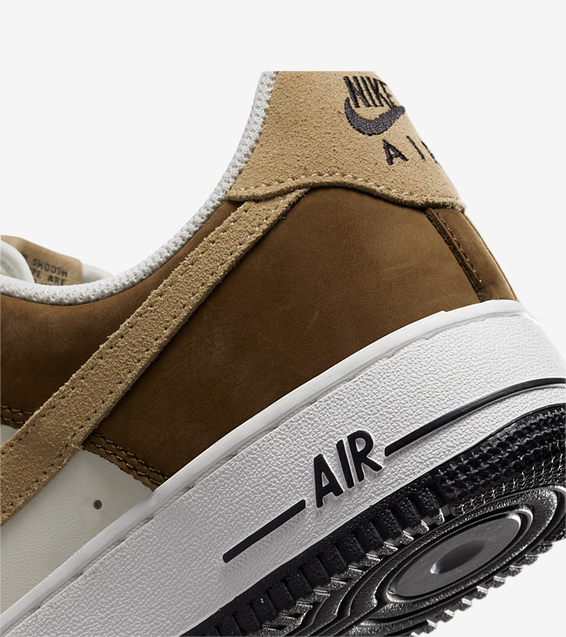 海外発売！ナイキ エア フォース 1 ロー “ホワイト/ブラック/タン/ブラウン” (NIKE AIR FORCE 1 LOW “White/Black/Tan/Brown”) [FB3355-200]